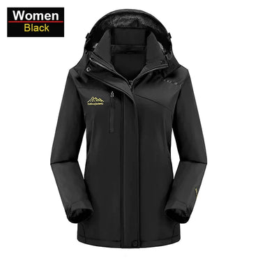 Wasserdichte Jacke mit Fleece